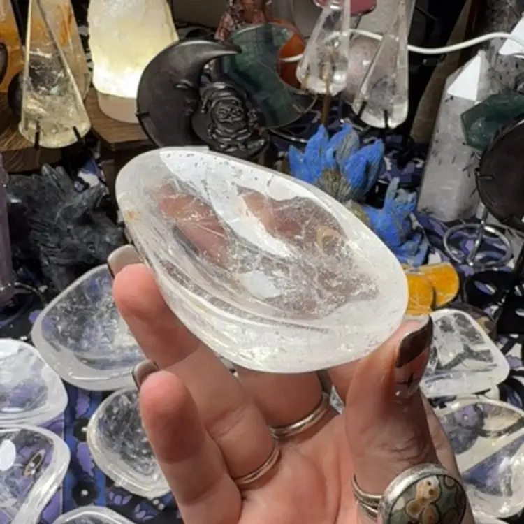 Clear Quartz Bowl 13a