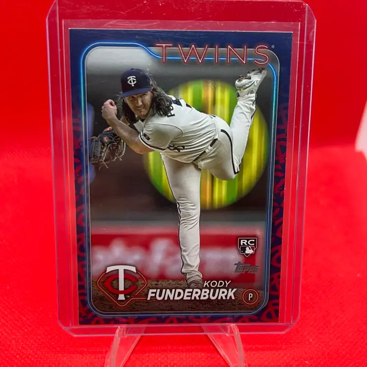 Kody Funderburk 2024 Topps Series 2 Twins Logo Variation 