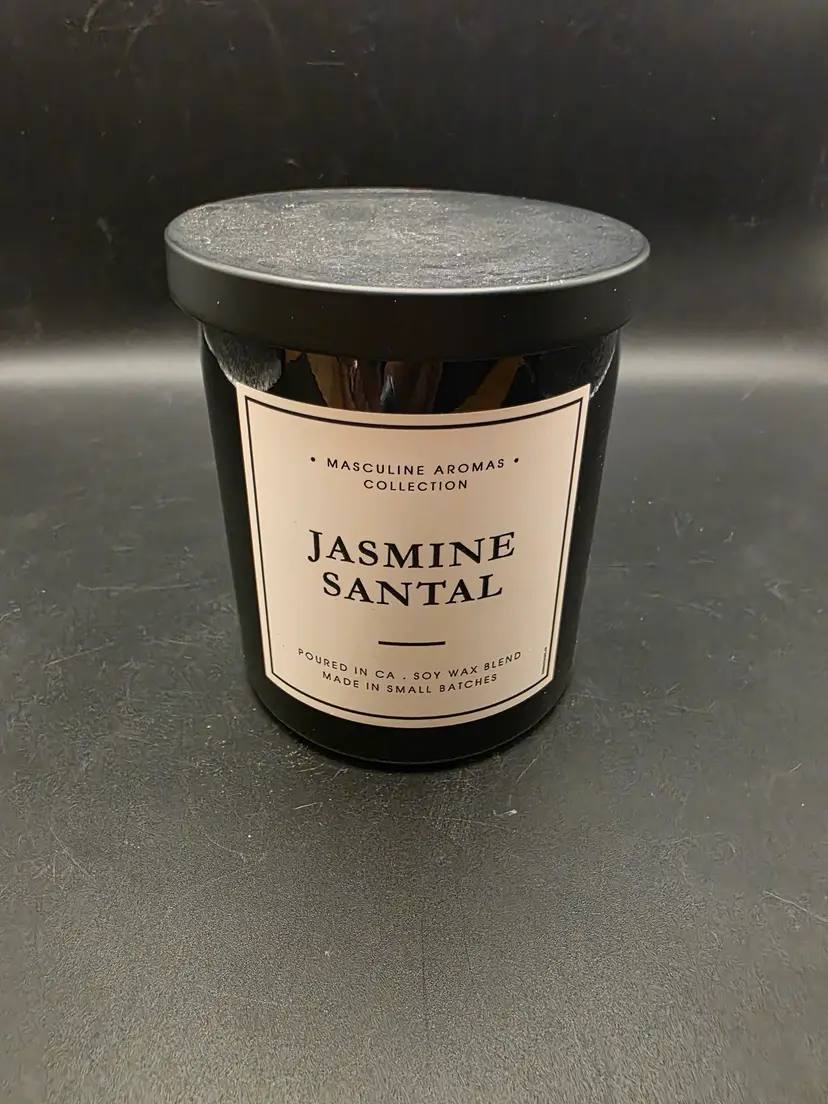 Jasmine Santal Man smelly candle