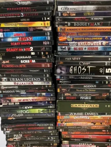 Pop Up! Spooky DVD Night Auction W/ Chris TheGoose