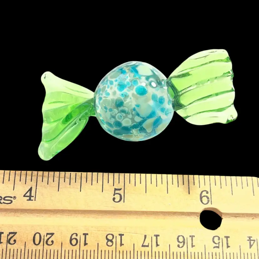 Vintage Unknown Artist Handblown Glass Candy Under 3β