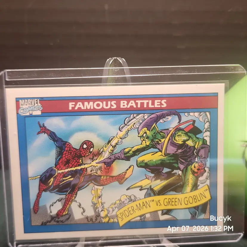 Marvel 1990 Universe - Spider-Man vs. Green Goblin #111