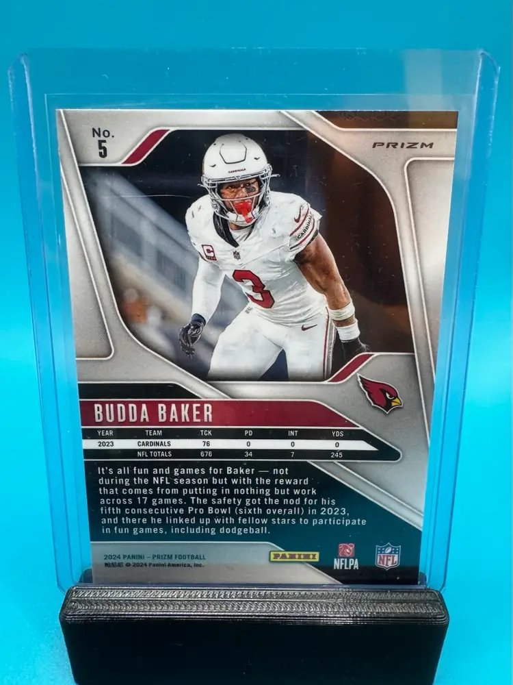 Budda Baker Prizm Silver Arizona Cardinals
