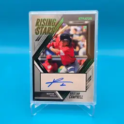 Kristian Campbell 2025 Pulse Stratos Rising Stars 1/15 Boston Red Sox
