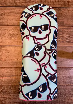 SWAG Golf Light Blue and Pink Accent Driver Cover