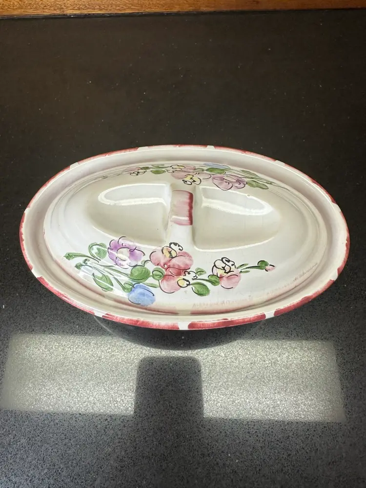 Henri Siegfried Alsace French Hand Painted Tureen