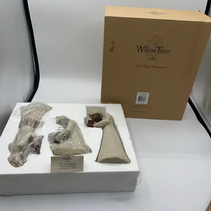 Willow Tree Nativity The Three Wise Men Figures by Demdaco #26027 3pc Set