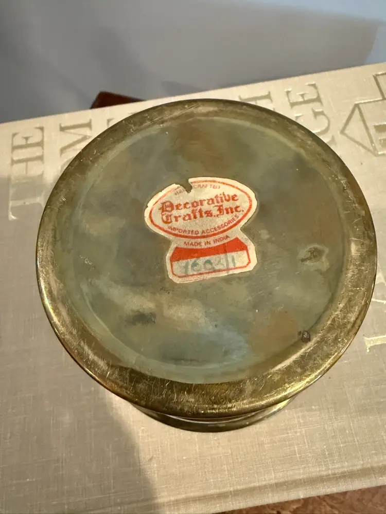 Solid Brass Planter Pot