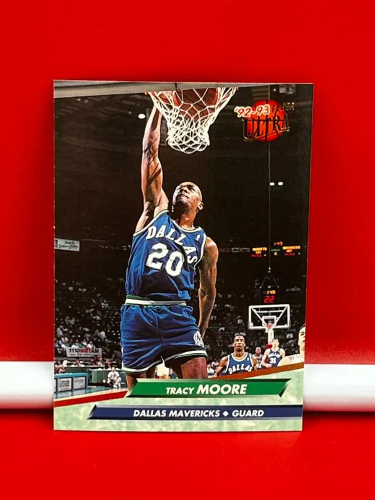 1993 Fleer Ultra Collector Basketball Trading Card Mavericks Tracy Moore #248