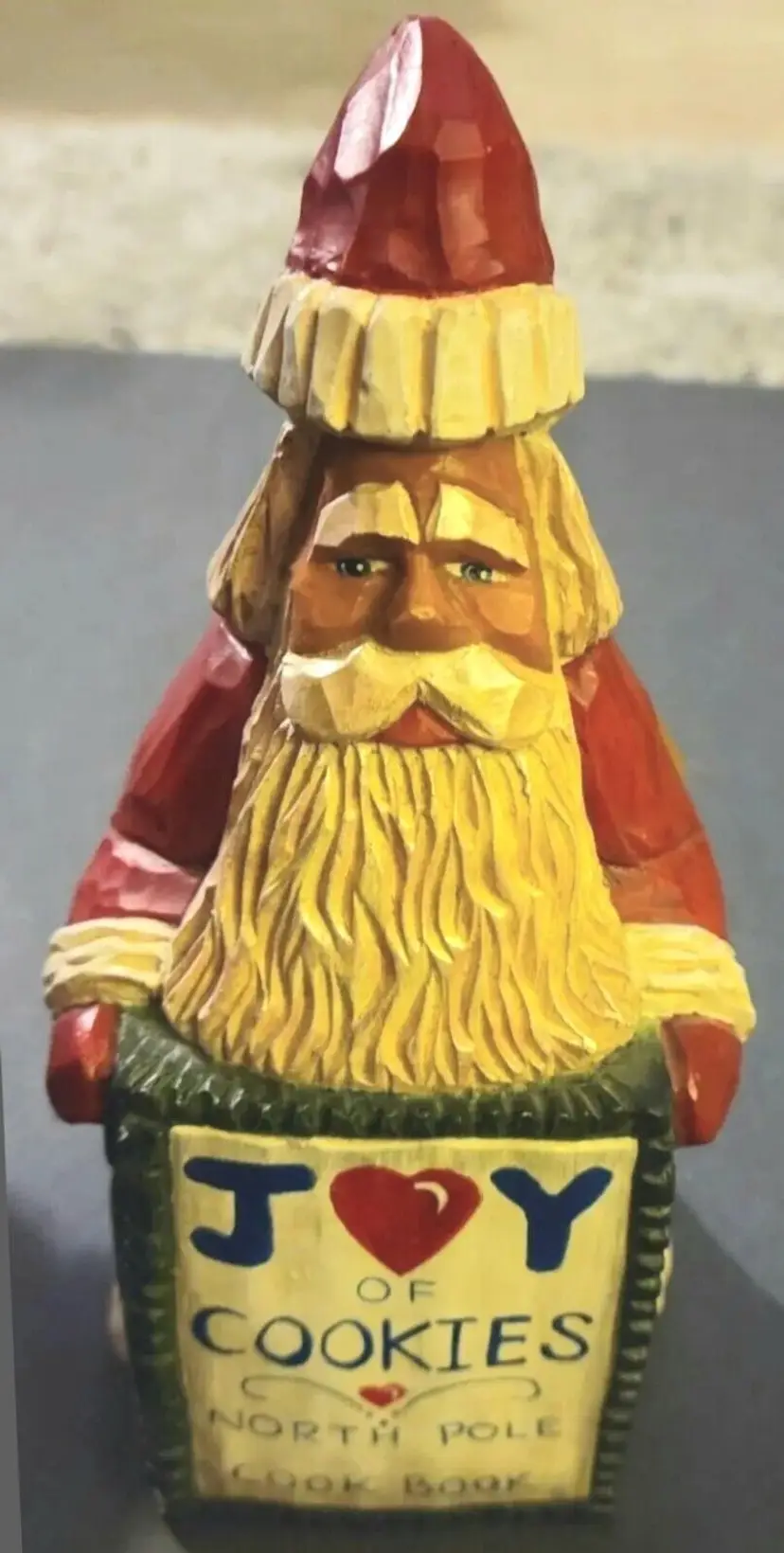 1995 Paul Bolinger Joy of Cookies Santa Claus Figurine for Kurt S. Adler