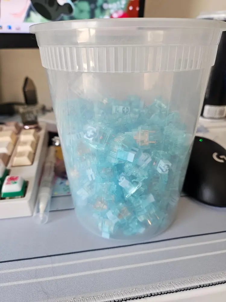 Akko Jelly Blue Switches