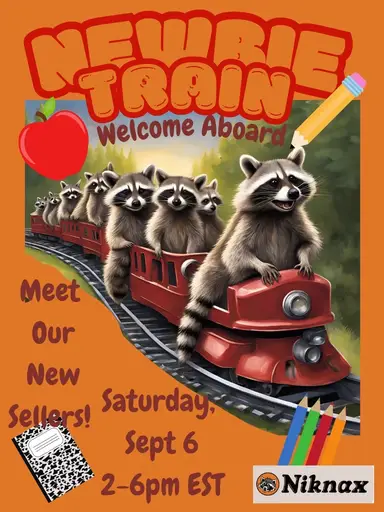 NEWBIE TRAIN w/ Brown Paper Packages (Kari)