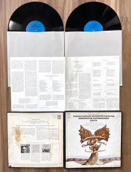 Pierre Boulez - Conducts Berlioz Symphonie Fantastique (1968) 2-LP Vinyl Box Set