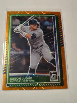 2025 Aaron Judge Donruss Orange Optic