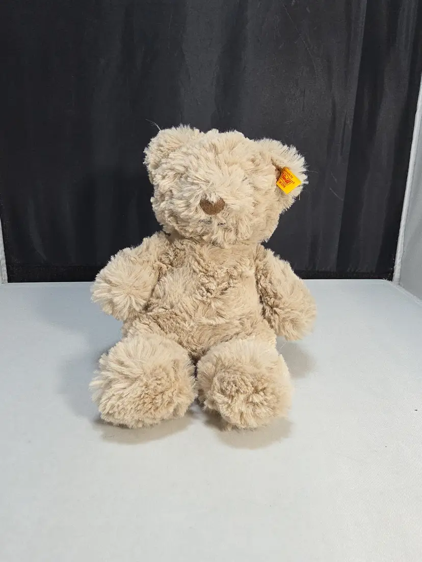Steiff Teddy Bear Plush 6" Germany Button In Ear Yellow Tag 113413 (B1)