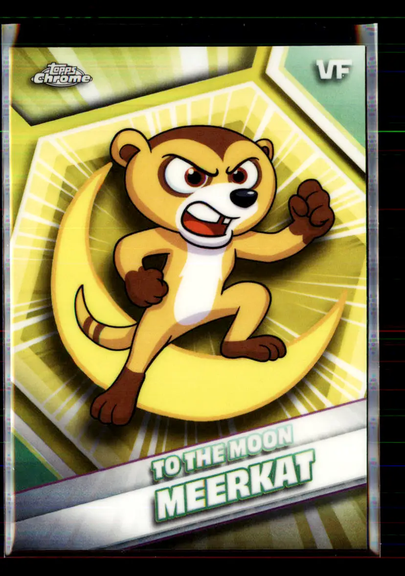 To The Moon Meerkat Yellow 2026 Topps Chrome VeeFriends 175 - (143)