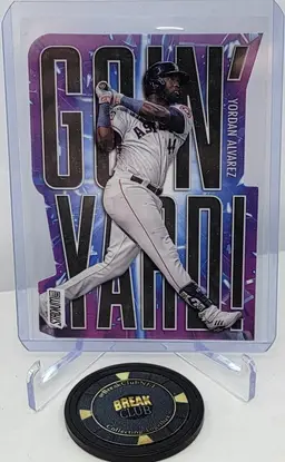 2023 Topps Stadium Club Yordan Alvarez Goin Yard Black /99  #GY-15 Houston Astros
