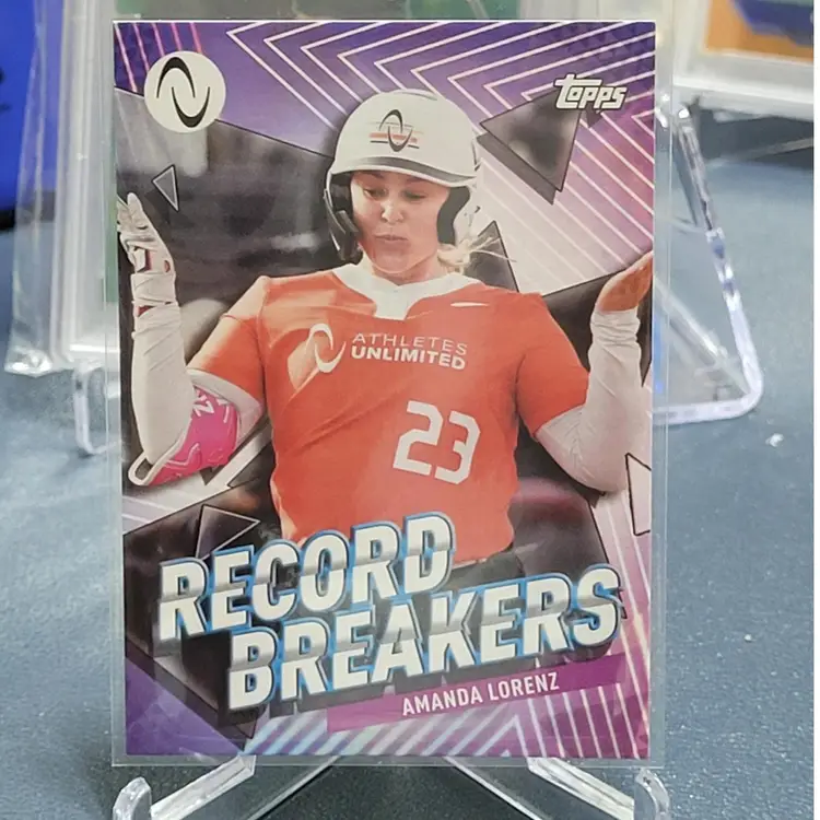 2023 Topps Athletes Unlimited Record Breakers #RB-20 Amanda Lorenz
