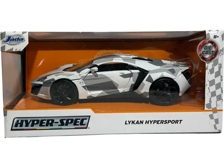 Jada Hyper-Spec Lykan Hypersport Camouflage White 1:24 Diecast