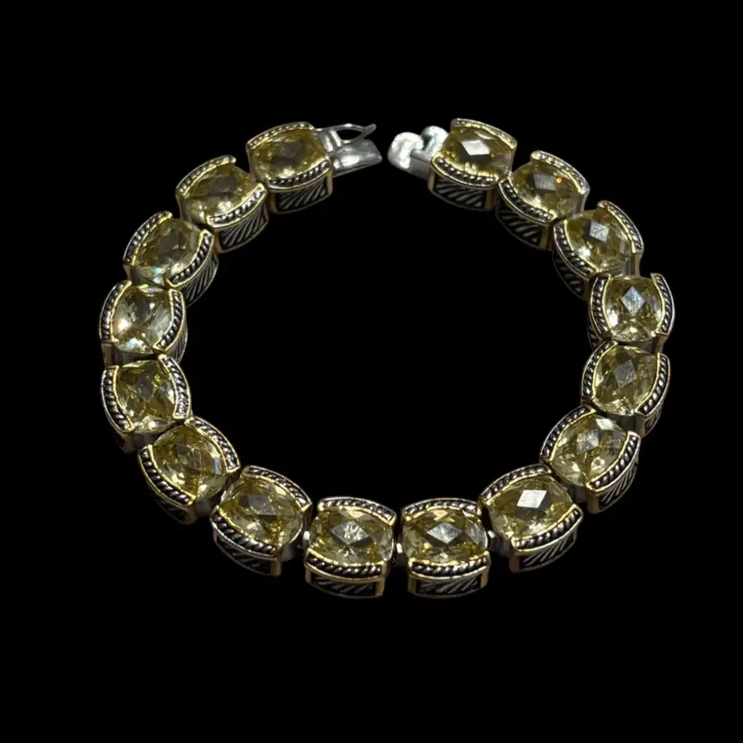 Yellow Crystal Bracelet