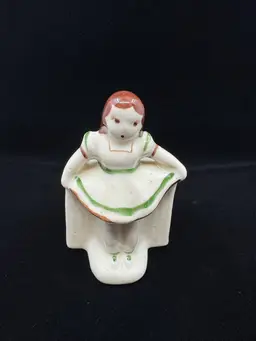 Little Shirley Temple Doll Vase/planter