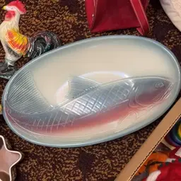 #01 Pottery fish platter