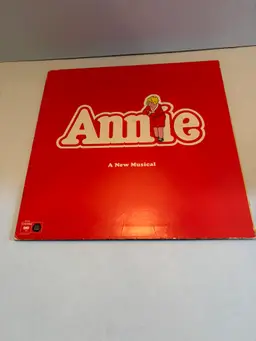Vintage Vinyl "Annie A New Musical" From 1977 Columbia Records