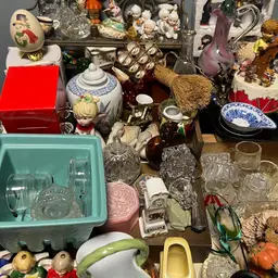 Pick 2 Smalls-Fiesta, Fenton, LE Smith, Occupied Japan, Trinket Boxes, Goebel And Other Figurines