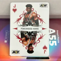 2023 Upper Deck AEW Jack of Hearts Playing Card - Powerhouse Hobbs