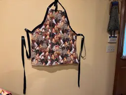 “Chick Magnet” Apron – Handmade Country Kitchen Charm with All-Over Chicken Print
