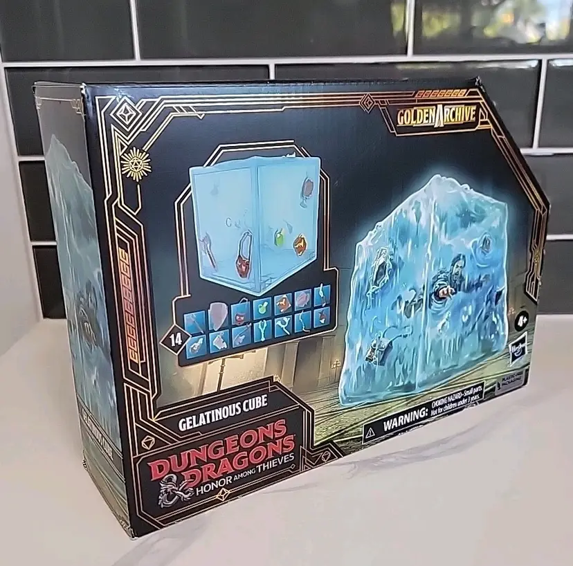 D&D GELATINOUS CUBE Dungeons & Dragons Golden Archive Honor Among Thieves D&D