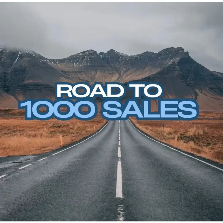 Please Help Me Reach 1,000 Sales!