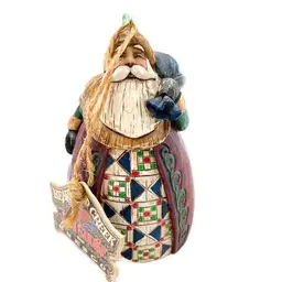 Santa with Bag of Surprises Jim Shore Collectible Ornament Heartwood Creek