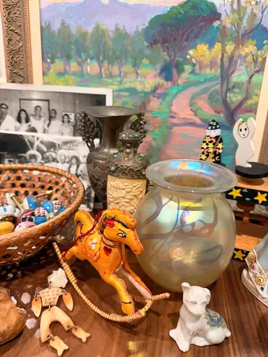 Beautiful Finds From An Artist’s Estate Sale Today!