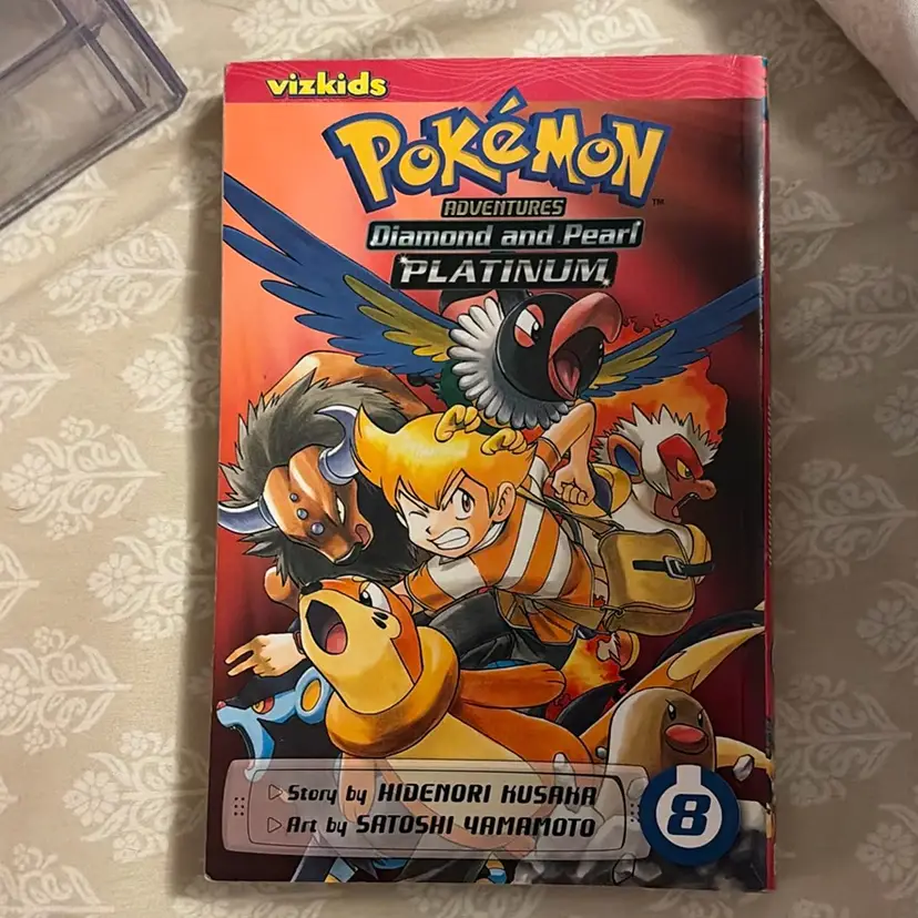 Pokémon These Kids Adventures, Diamond And Pearl Platinum Book Number Eight Reads Backwards