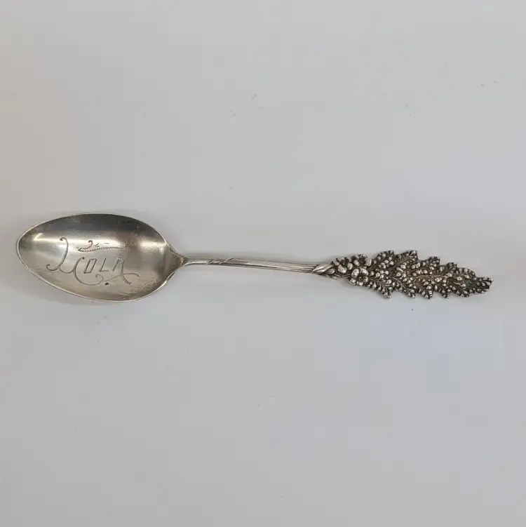 Antique Reed & Barton Sterling HARLEQUIN GOLDENROD SPOON 5 3/4" 19g Mono Uola