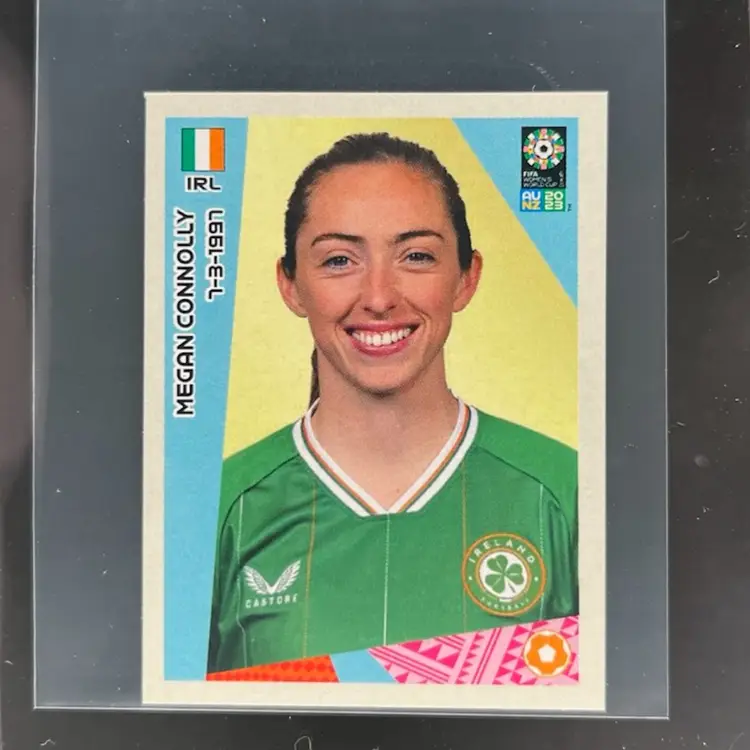 Megan Connolly 2023 Panini Women’s World Cup Sticker Ireland Soccer Card