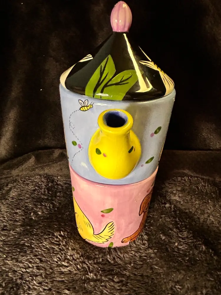 CHALEUR GROOVY CAT & DOG DESIGNED BY K. GELFF & L. CHENG TEA FOR ONE DOG EDITION