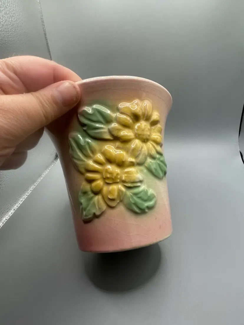 Hull Pottery Planter Inflow 1952 Flower Pot Marked Down