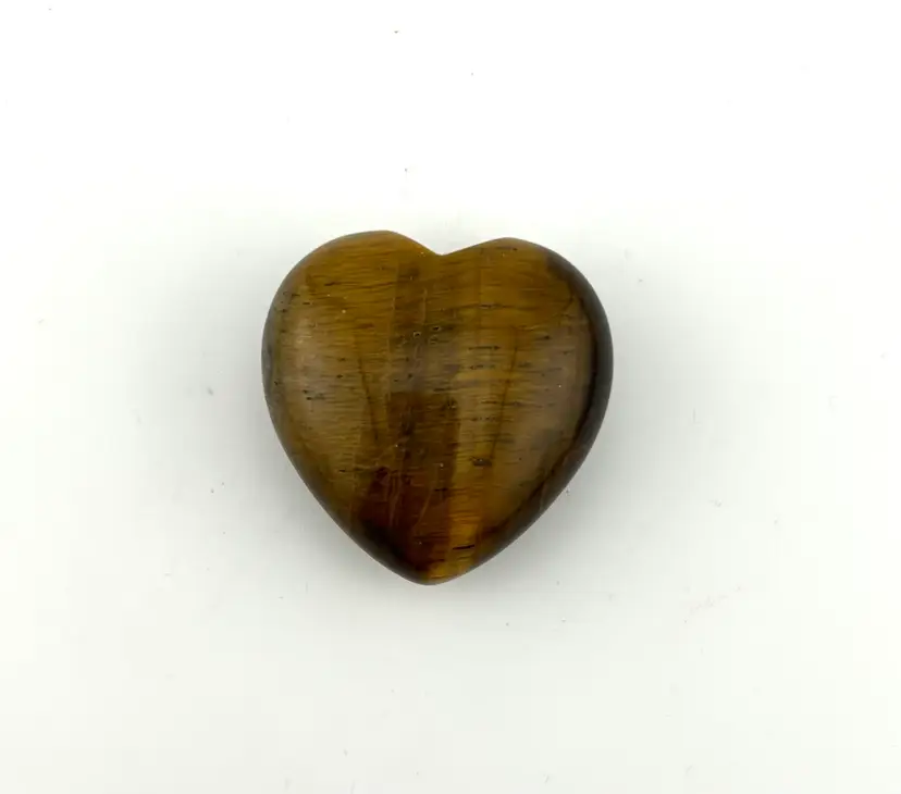 Tiger’s Eye Stone Heart 1.5”x 1.5”