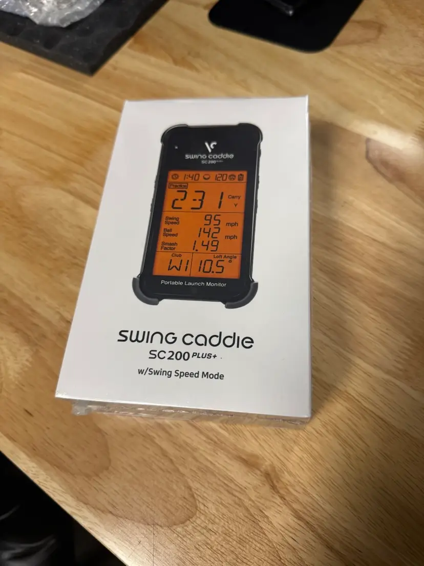Swing Caddie SC200 Plus Portable Launch Monitor