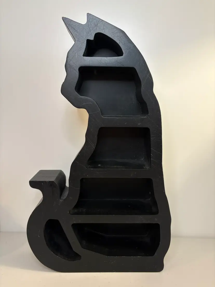 Black Cat Trinket Shelf