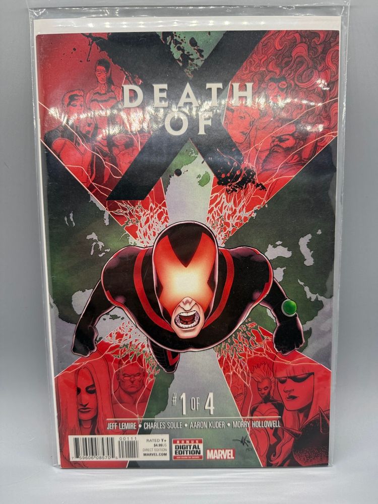 Death Of X #1-4 Complete Set