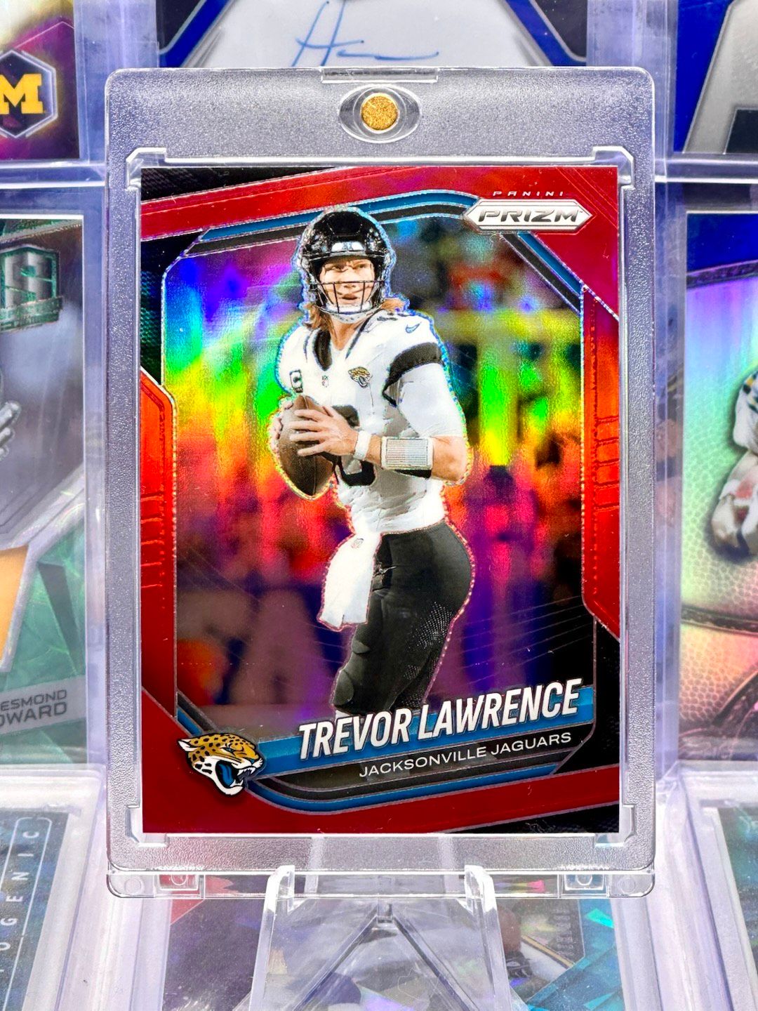 CHASING CARDBOARD · Trevor Lawrence 2025 Prizm CASE HIT SSP Retail