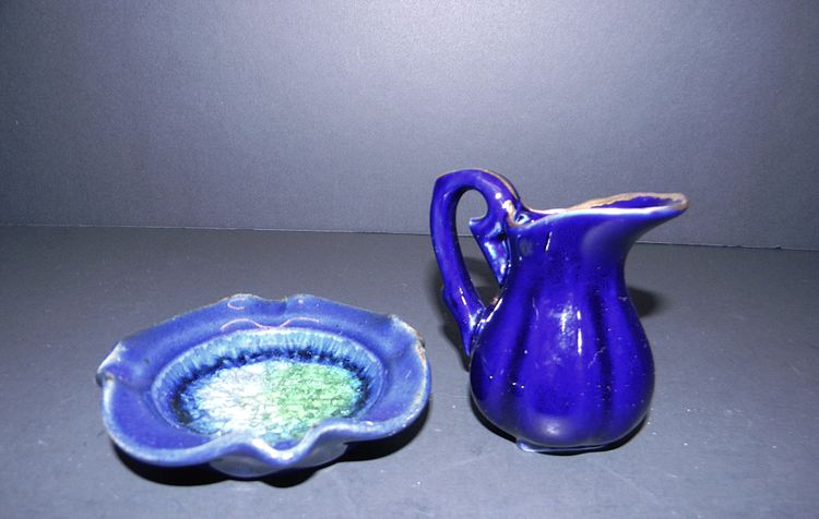 Little Pitcher from San Fransico and Little Trinket Dish