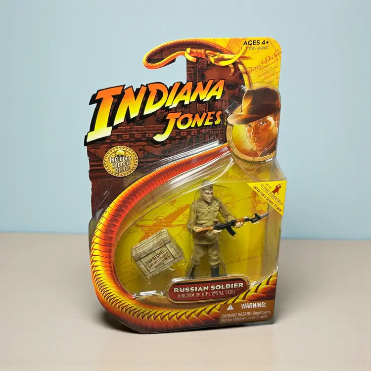 Indiana Jones Kingdom of Crystal Skull Action Figure Russian Soldier 2008
