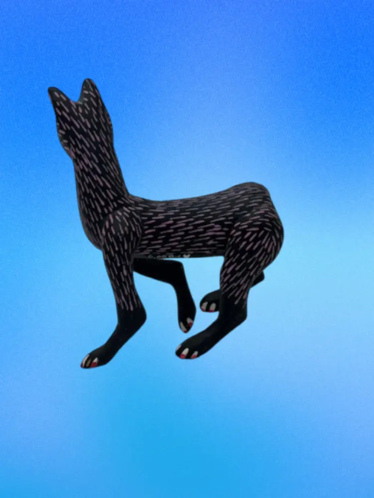 Carved Wood Signed Antonio Aragon Alebrije Mexican Folk Art Animal READ