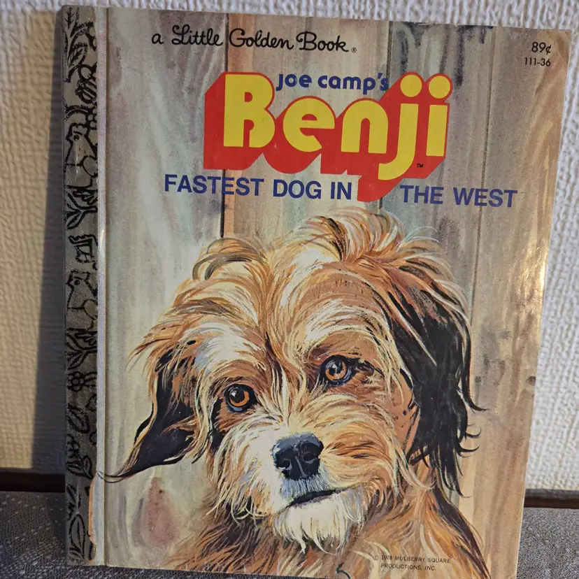 1978 Benji Golden Book