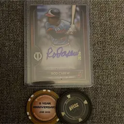Rod Carew 2020 Topps Tribute Auto /50