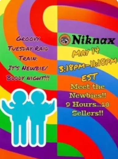 Groovy Tuesday Raid train